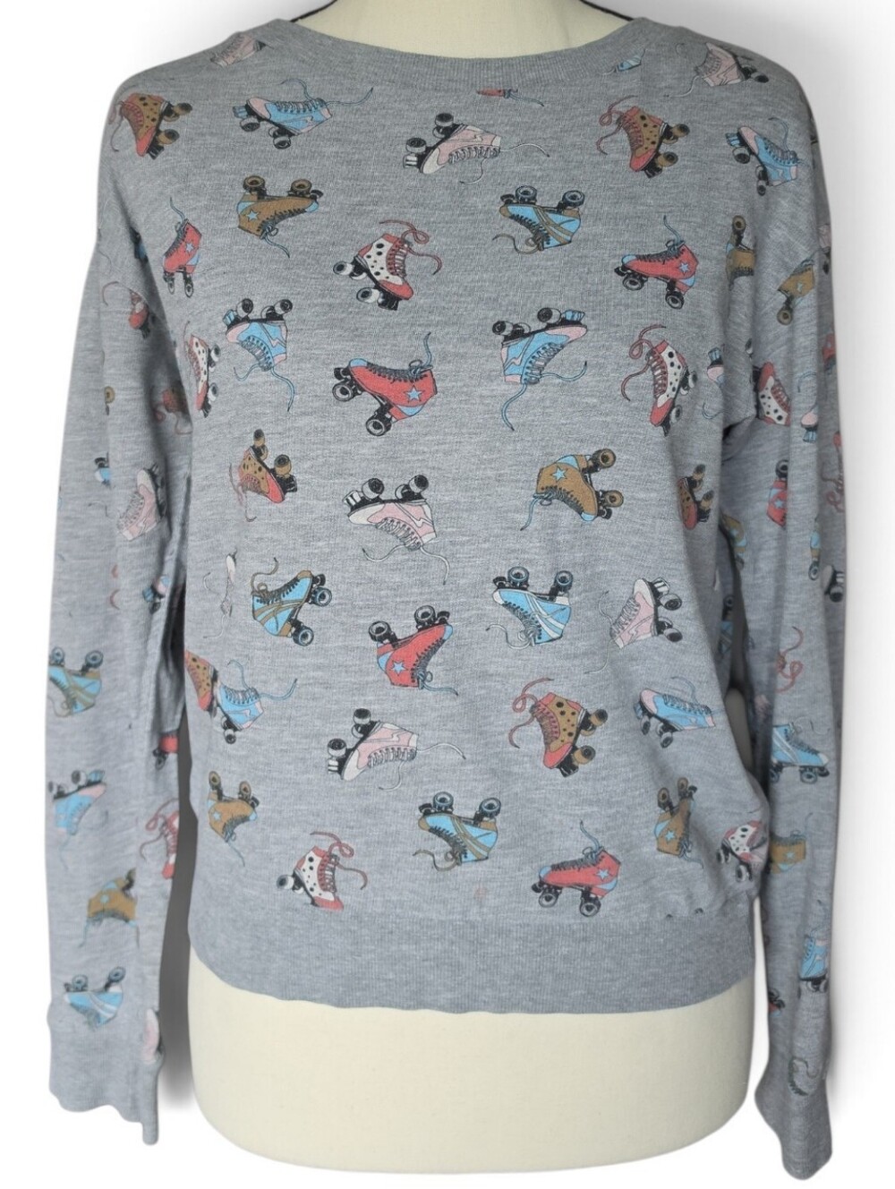 Divided Rollerskate Long Sleeve Shirt-Size XS